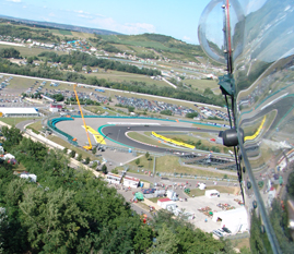 Helikopter transzfer to Hungaroring